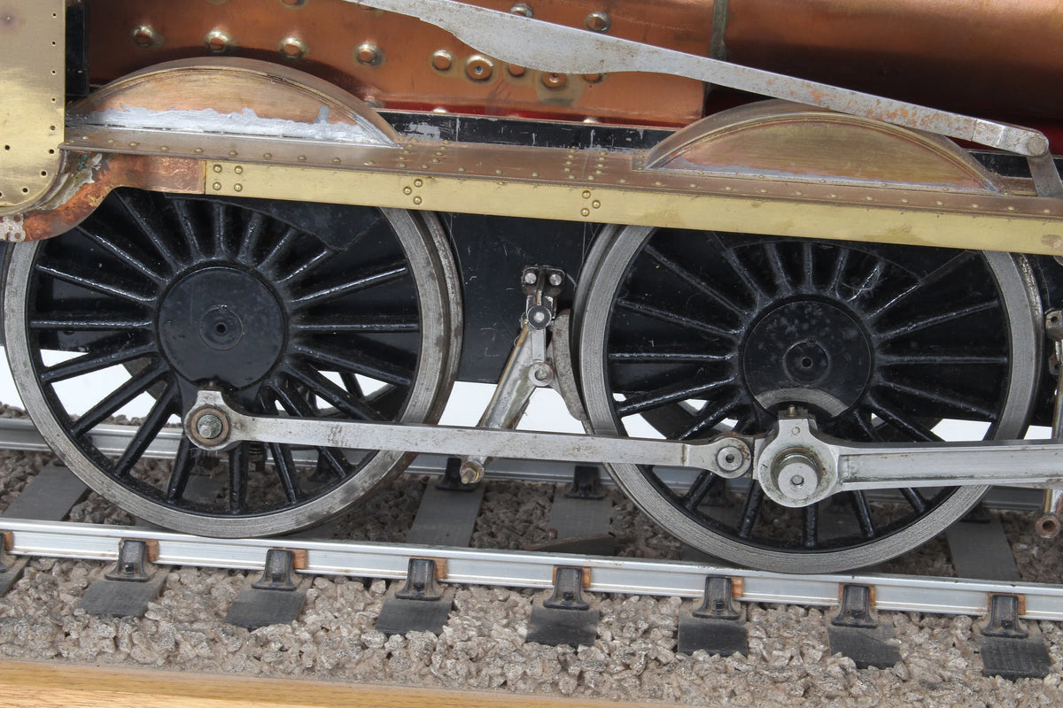 3 1/2 inch gauge GWR Hall with Western Steam boiler