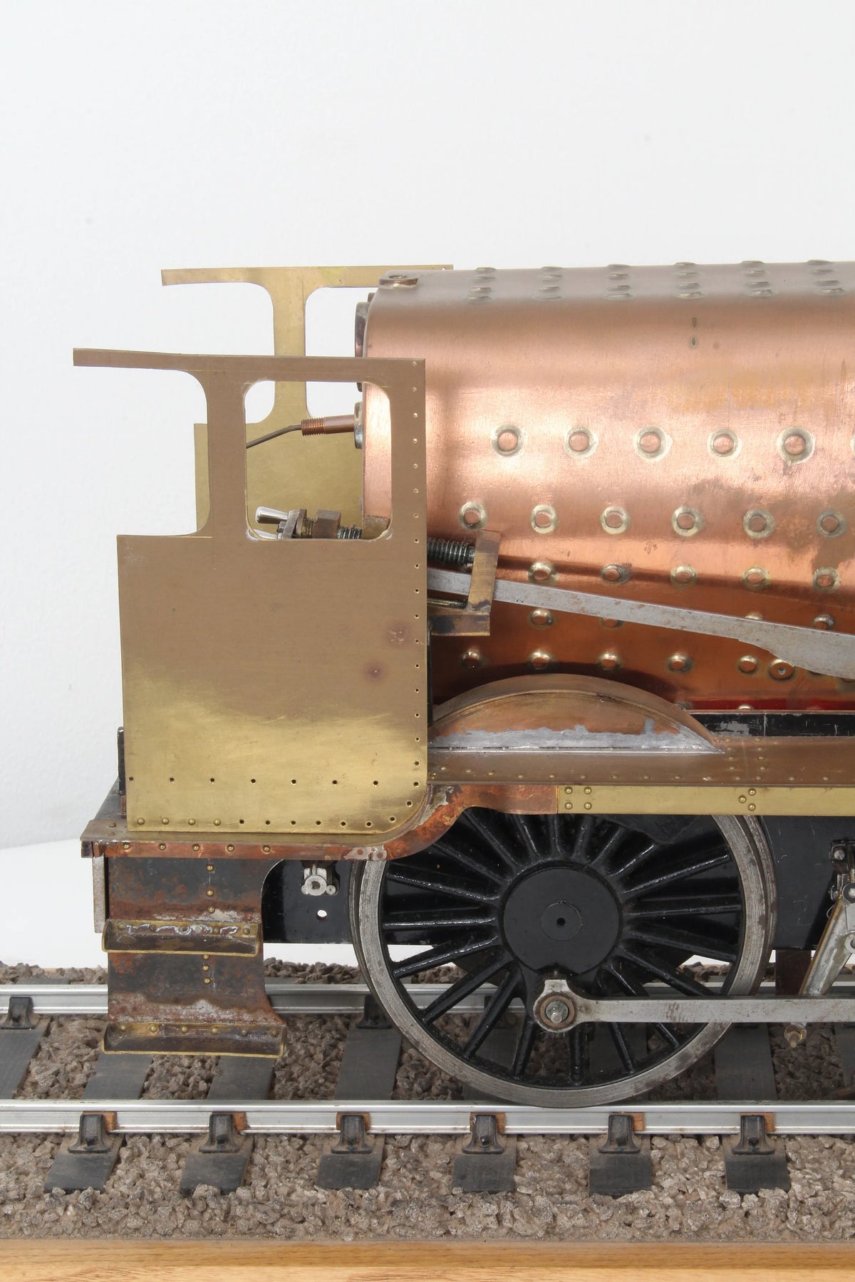 3 1/2 inch gauge GWR Hall with Western Steam boiler