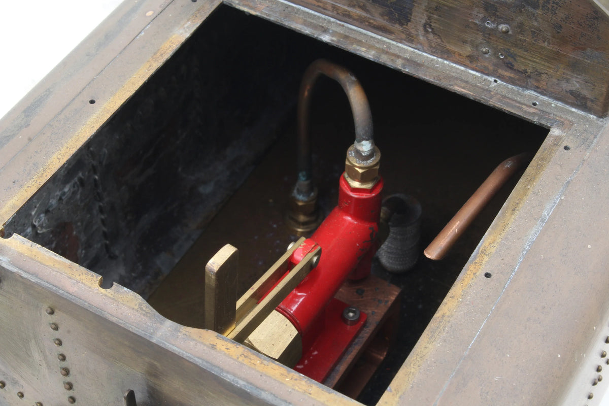 3 1/2 inch gauge 9F 2-10-0 with commercial boiler