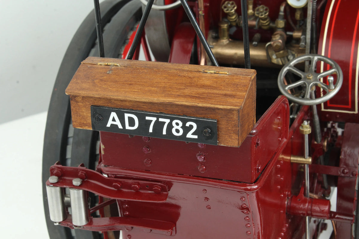 2 inch scale Burrell Gold Medal DCC tractor