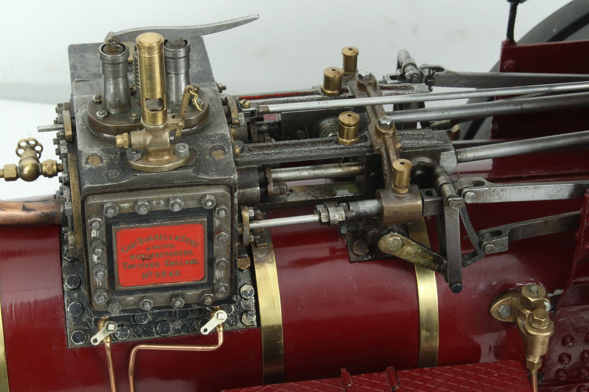 2 inch scale Burrell Gold Medal DCC tractor
