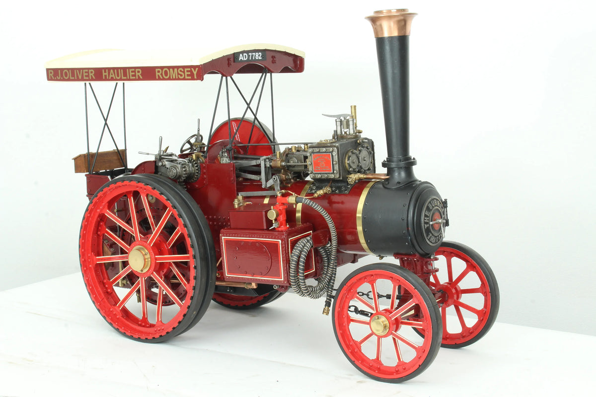2 inch scale Burrell Gold Medal DCC tractor