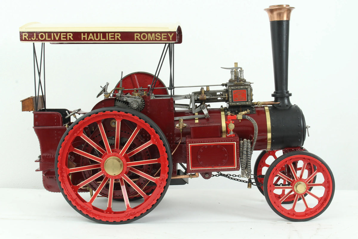 2 inch scale Burrell Gold Medal DCC tractor