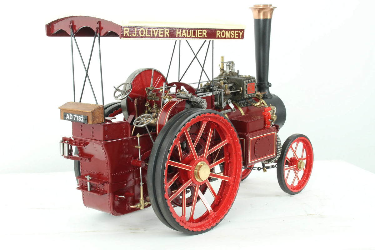 2 inch scale Burrell Gold Medal DCC tractor