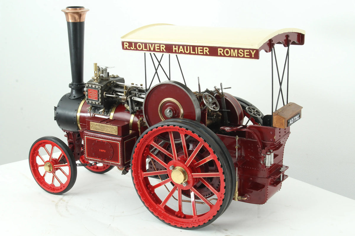 2 inch scale Burrell Gold Medal DCC tractor
