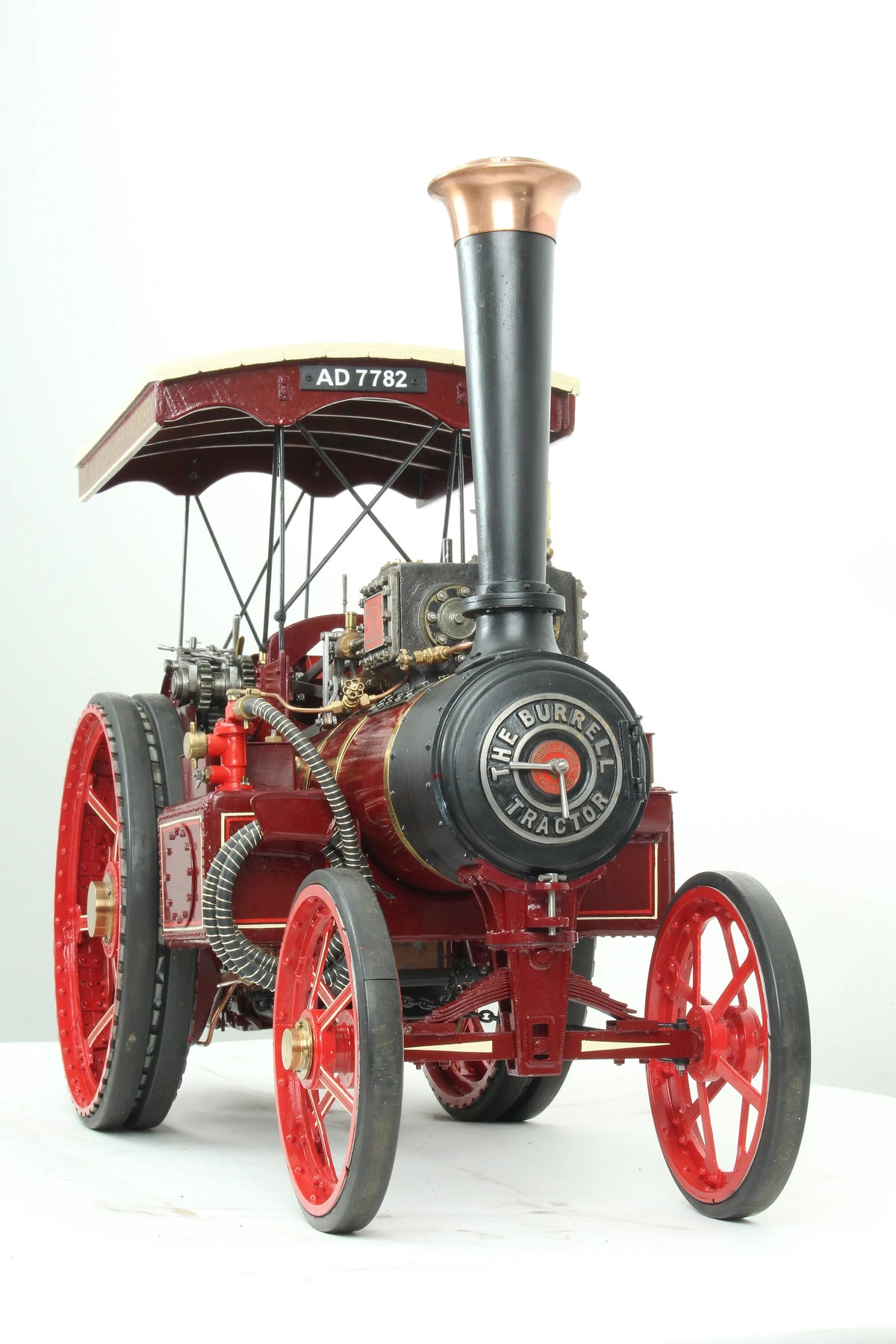 2 inch scale Burrell Gold Medal DCC tractor