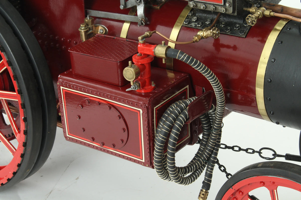 2 inch scale Burrell Gold Medal DCC tractor