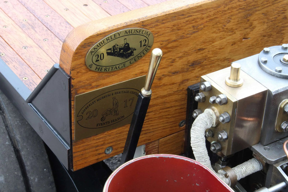 3 inch scale Suffolk dredging tractor
