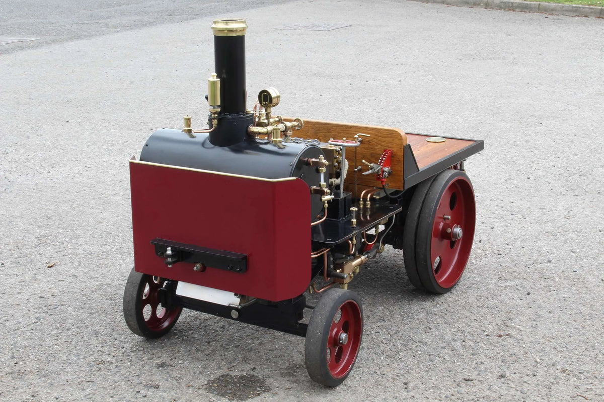 3 inch scale Suffolk dredging tractor