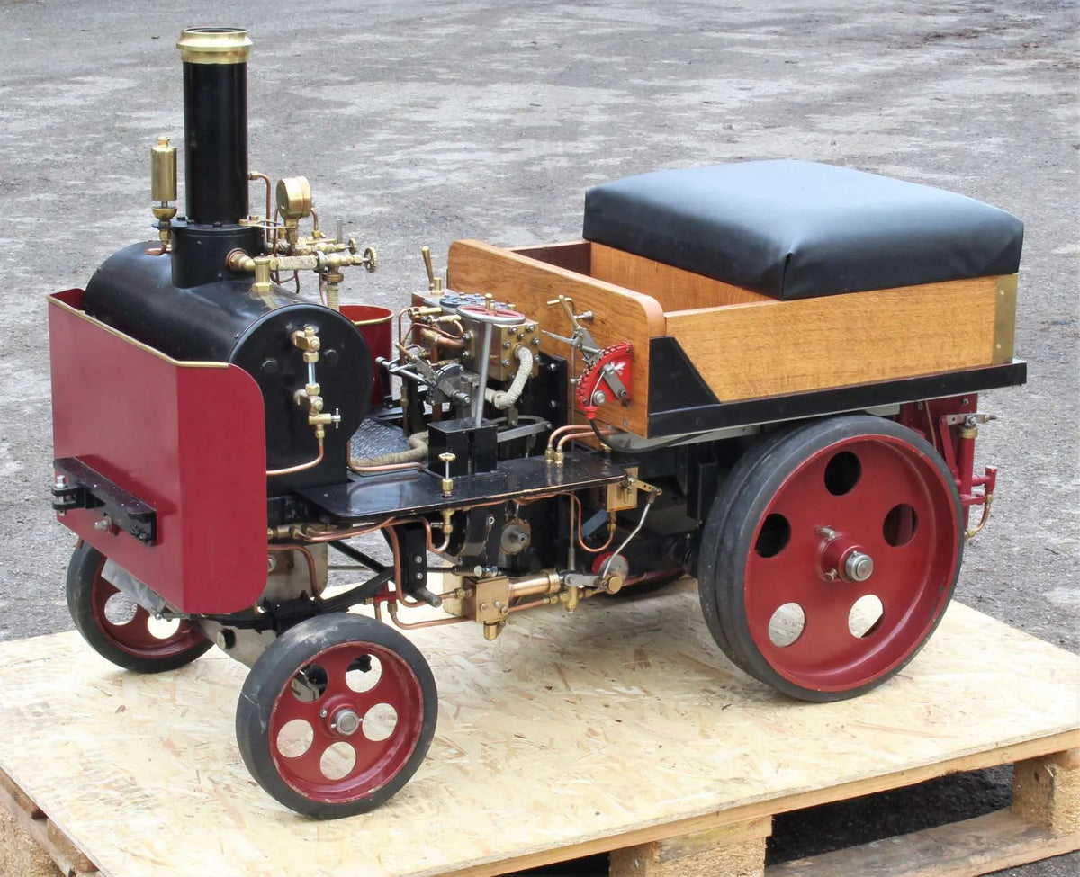 3 inch scale Suffolk dredging tractor