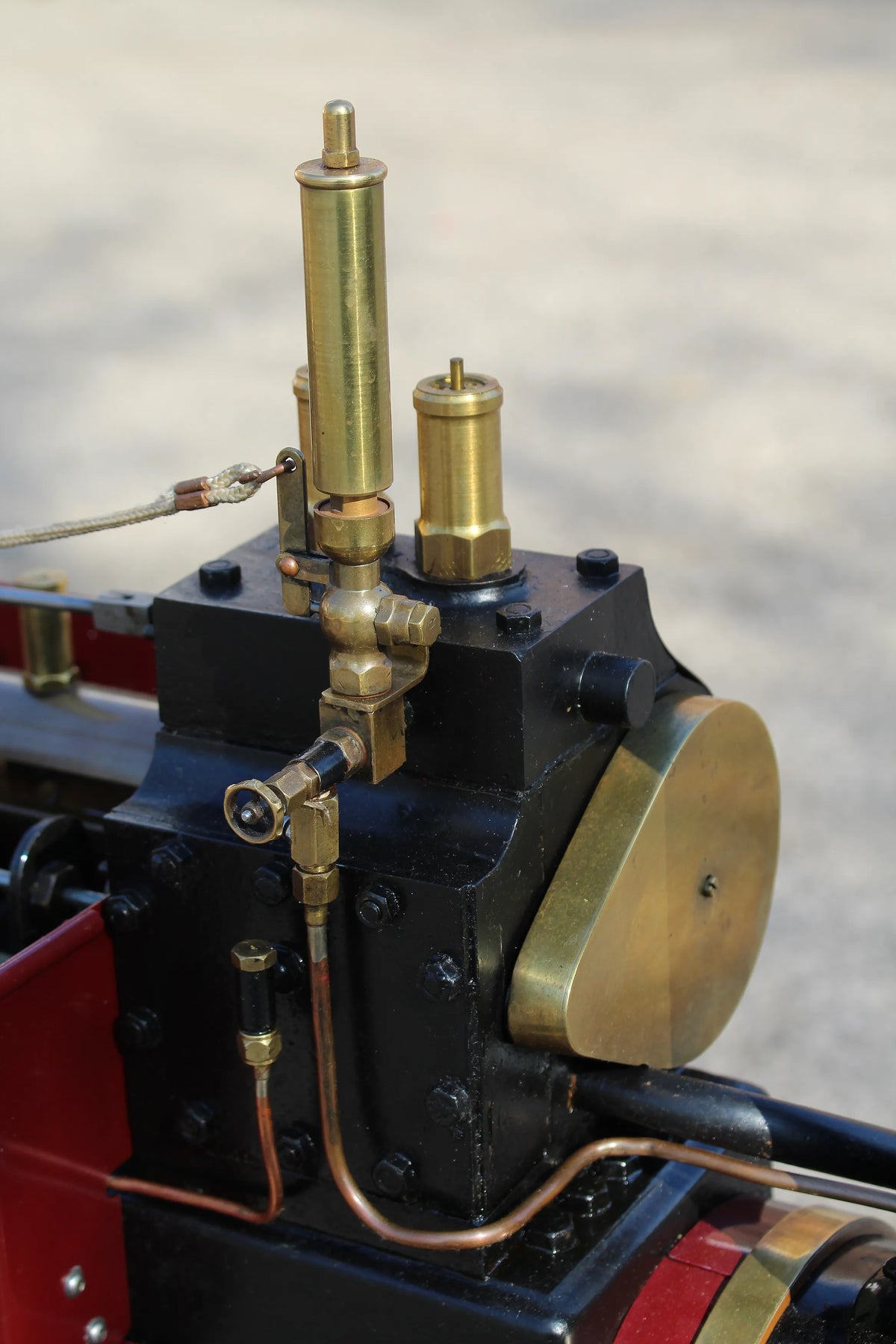 3 inch scale Aveling & Porter steam tractor