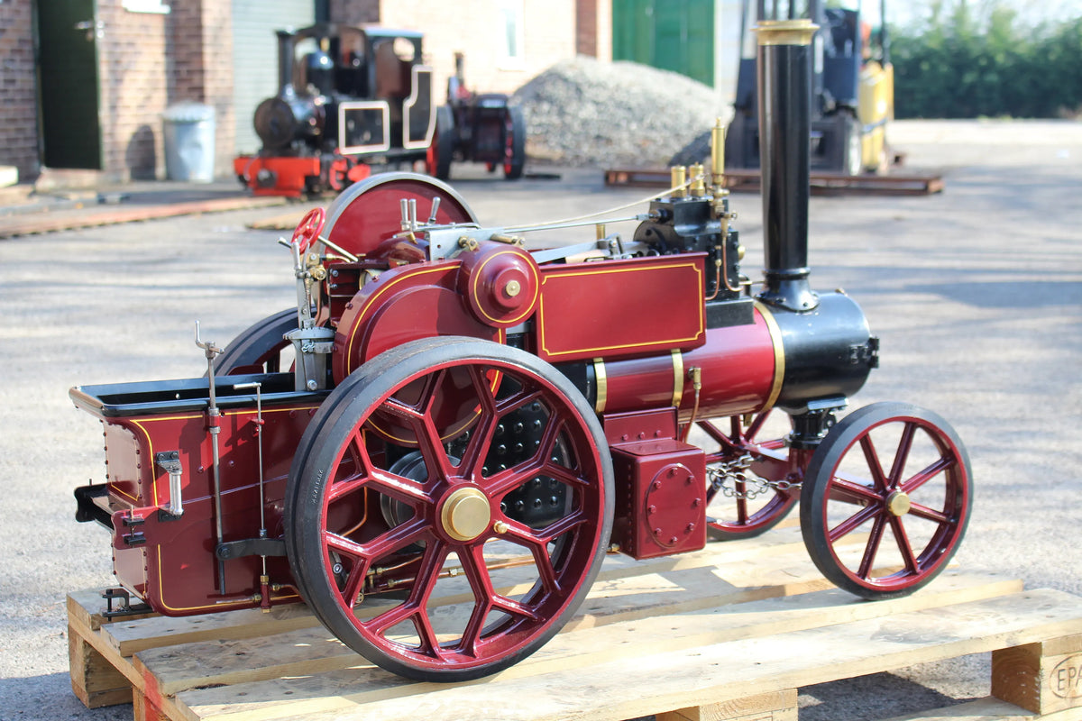 3 inch scale Aveling & Porter steam tractor