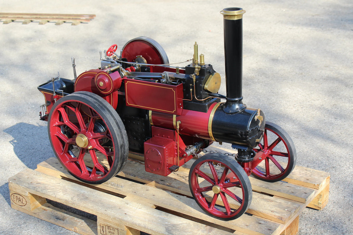 3 inch scale Aveling & Porter steam tractor