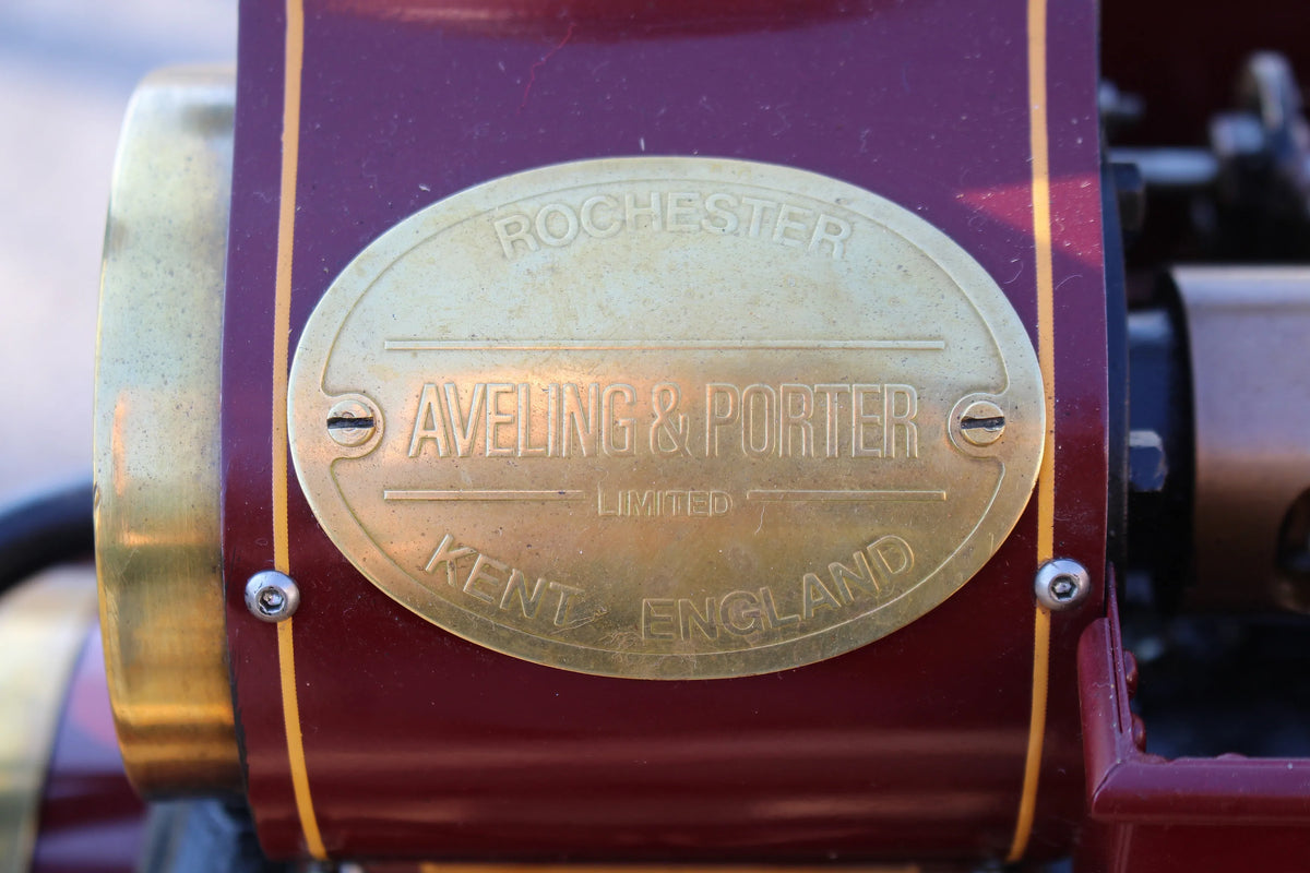 3 inch scale Aveling & Porter steam tractor