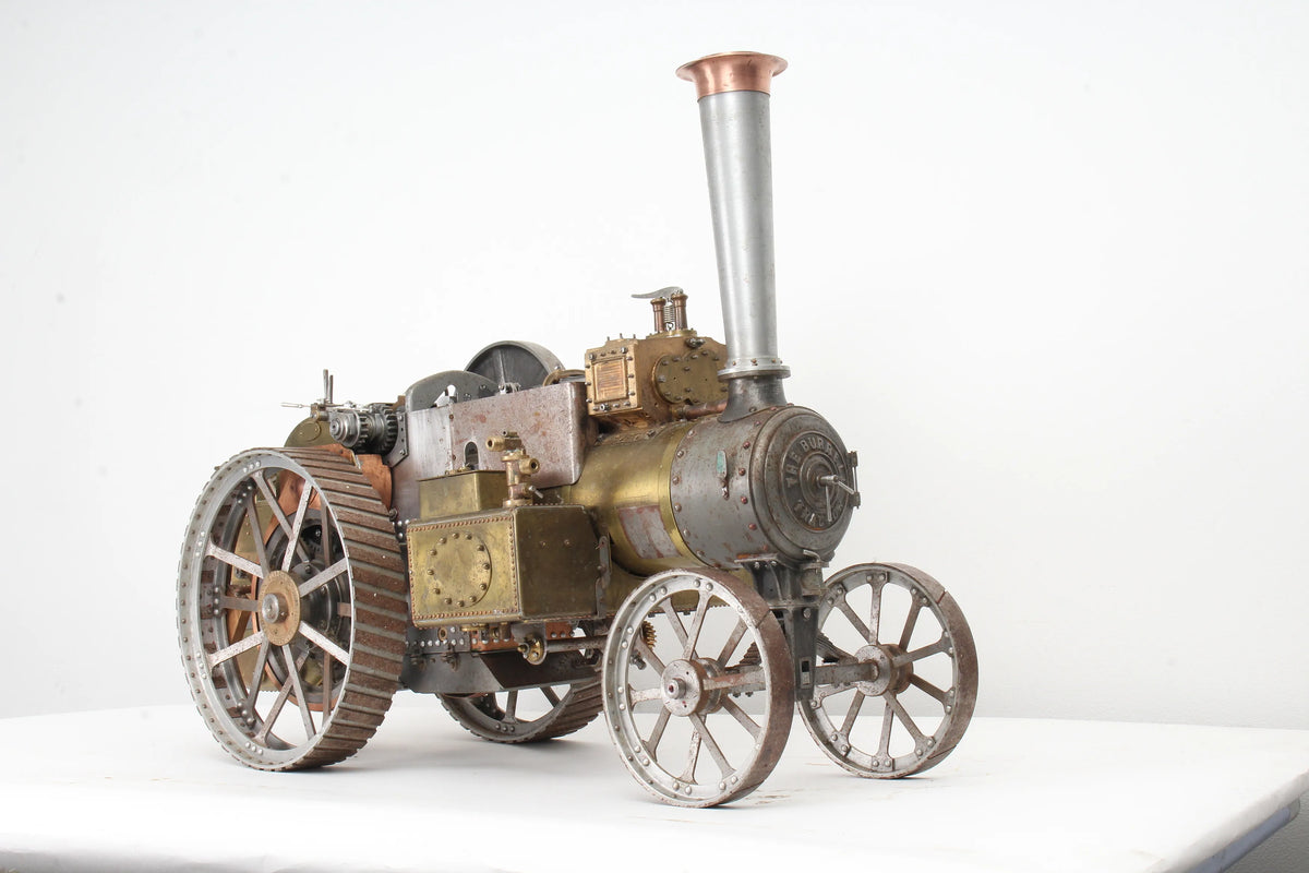 2 inch scale Burrell Gold Medal DCC steam tractor