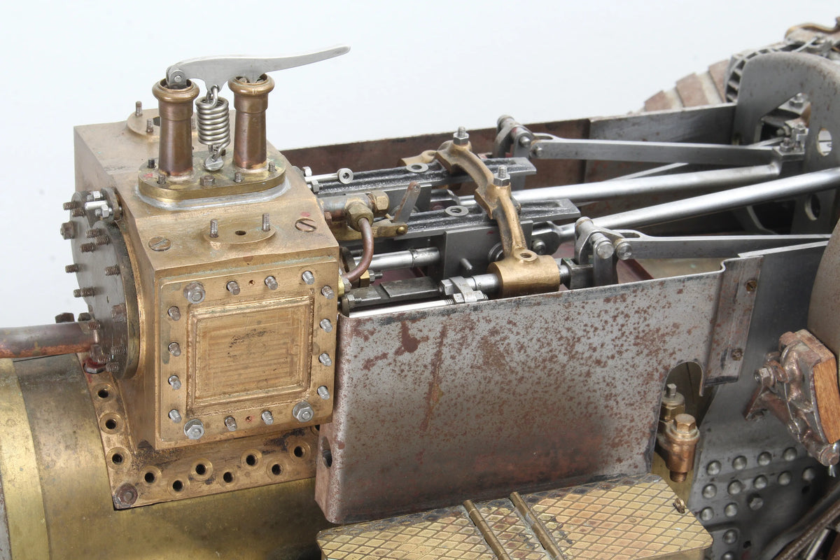 2 inch scale Burrell Gold Medal DCC steam tractor