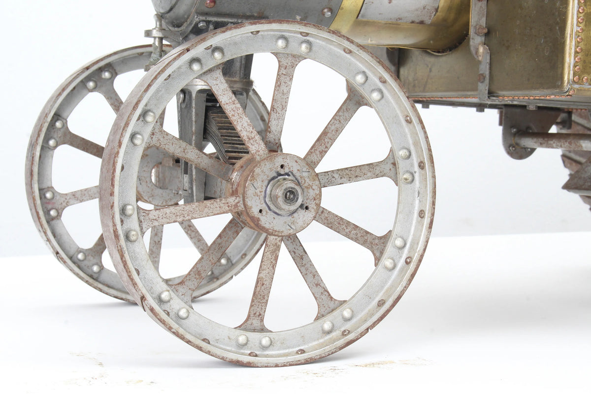 2 inch scale Burrell Gold Medal DCC steam tractor