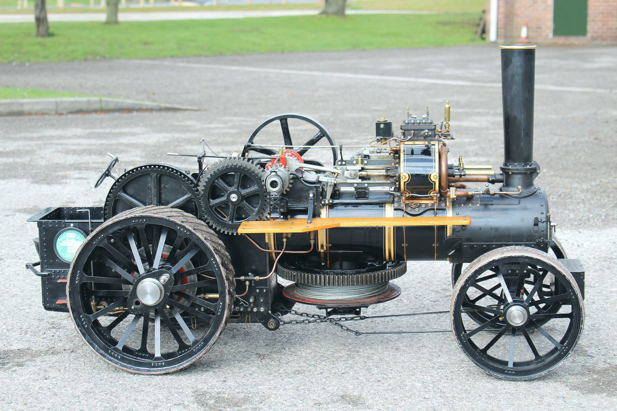 2 inch scale Fowler Z7S ploughing engine