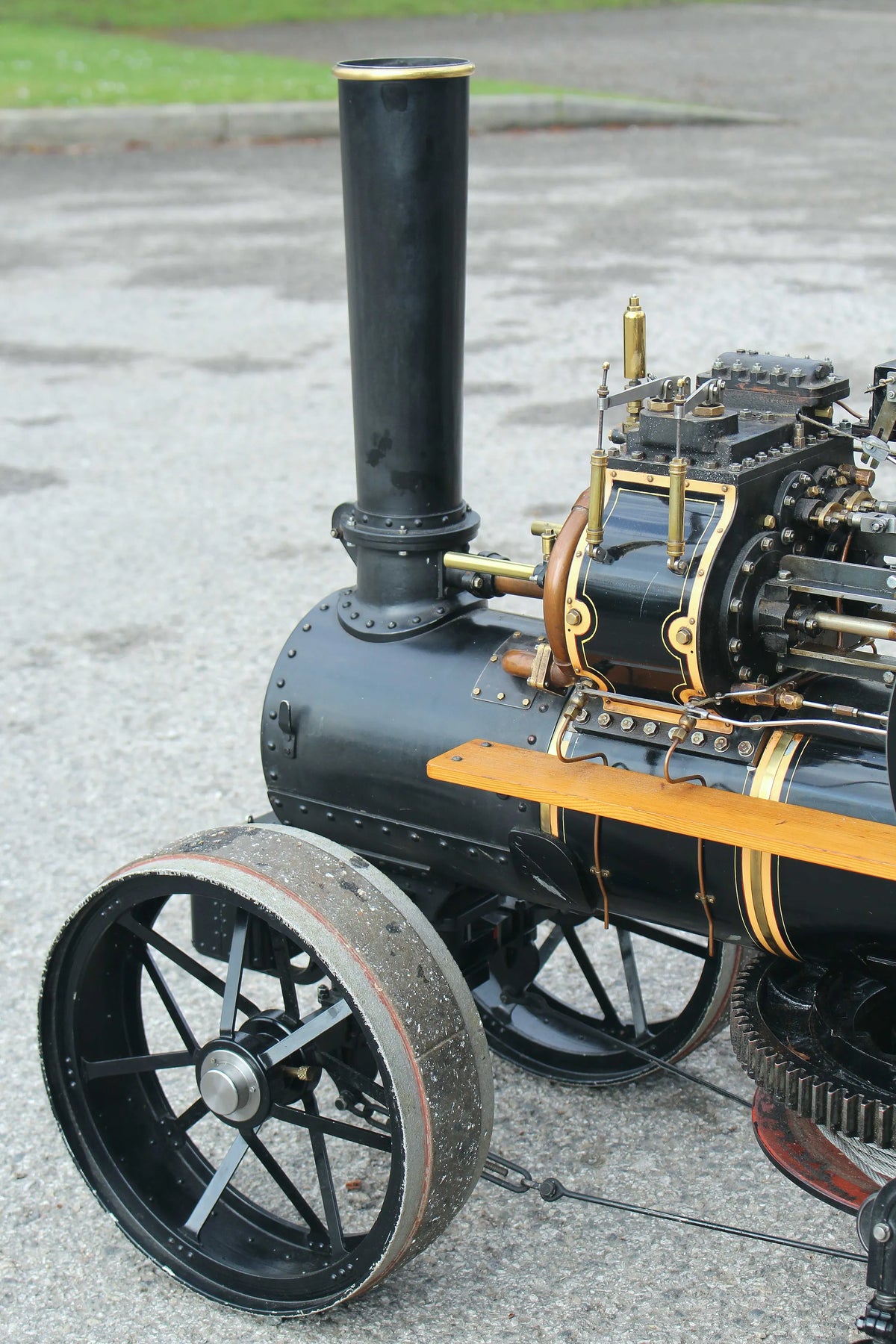 2 inch scale Fowler Z7S ploughing engine