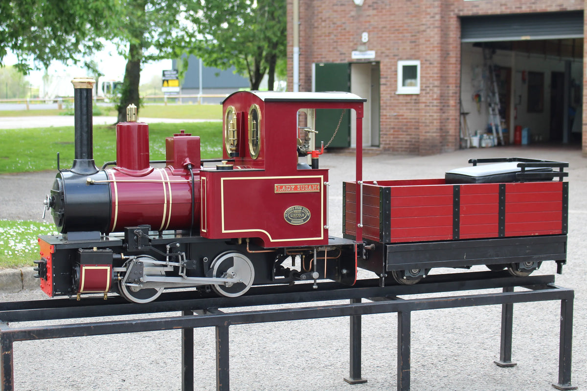 7 1/4 inch gauge Feldbahn 0-4-0 "Lady Susan" with driving truck