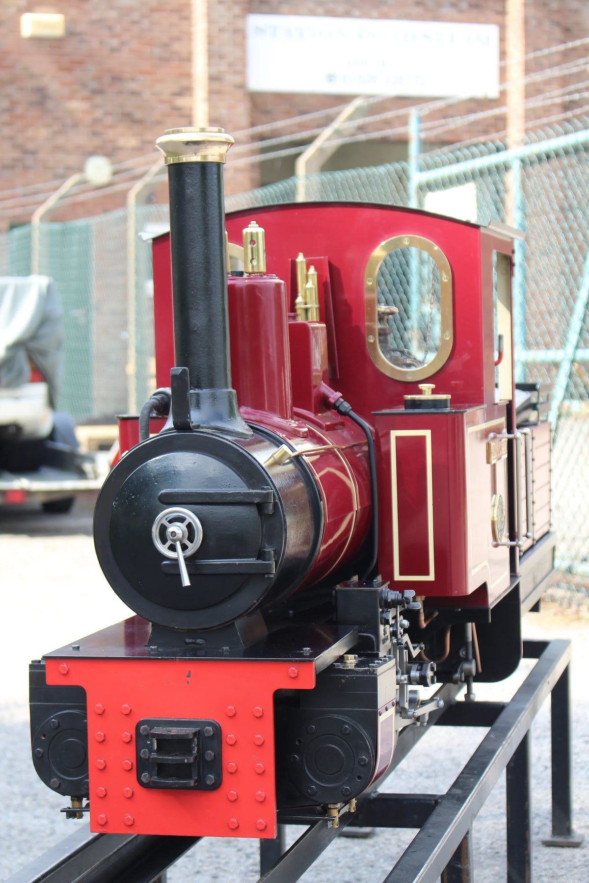 7 1/4 inch gauge Feldbahn 0-4-0 "Lady Susan" with driving truck