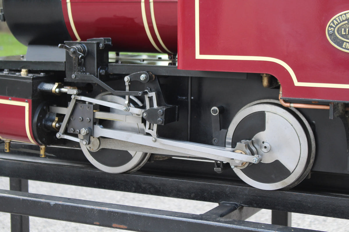 7 1/4 inch gauge Feldbahn 0-4-0 "Lady Susan" with driving truck