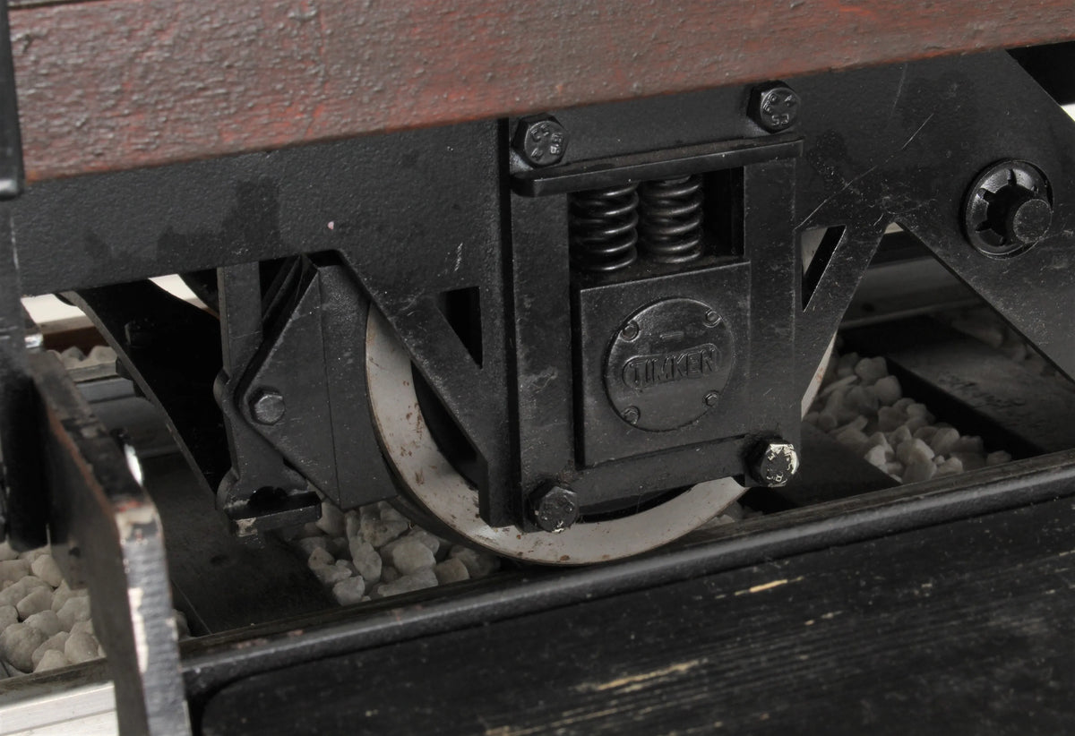 5 inch gauge braked driving truck