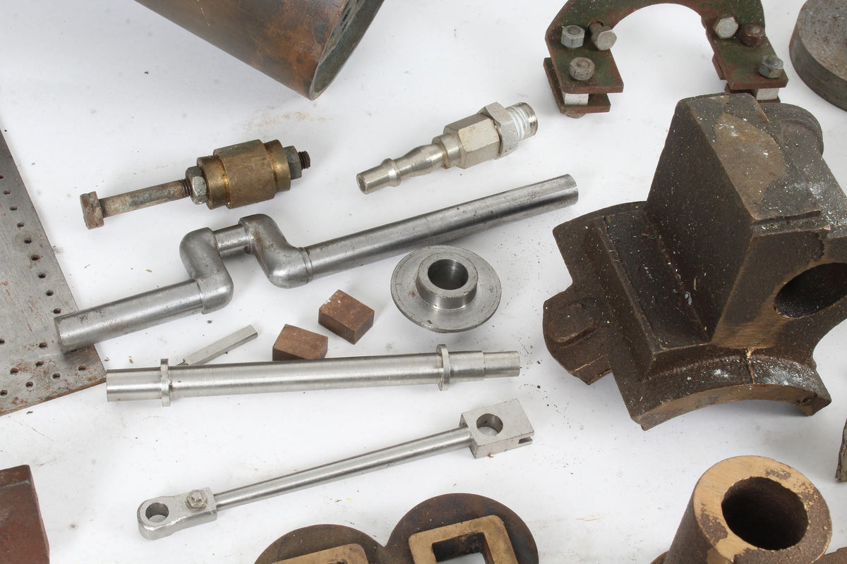 Part-built 1 1/2 inch scale Allchin agricultural engine