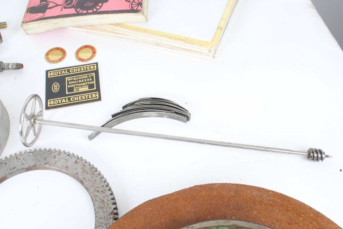 Part-built 1 1/2 inch scale Allchin agricultural engine