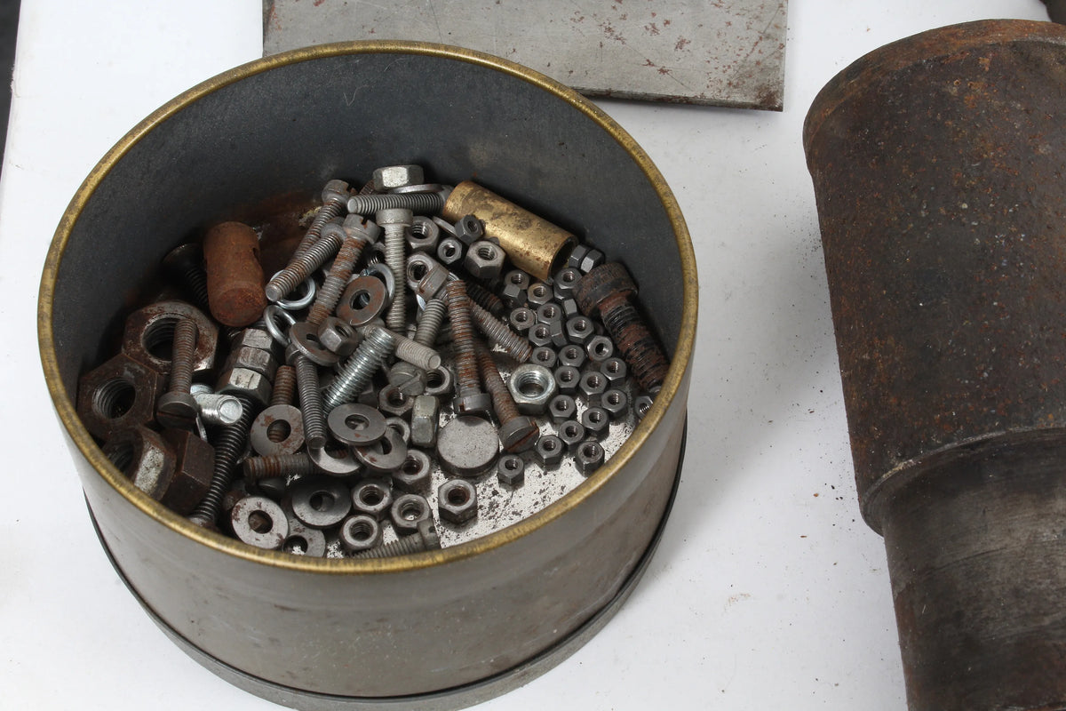 Part-built 1 1/2 inch scale Allchin agricultural engine