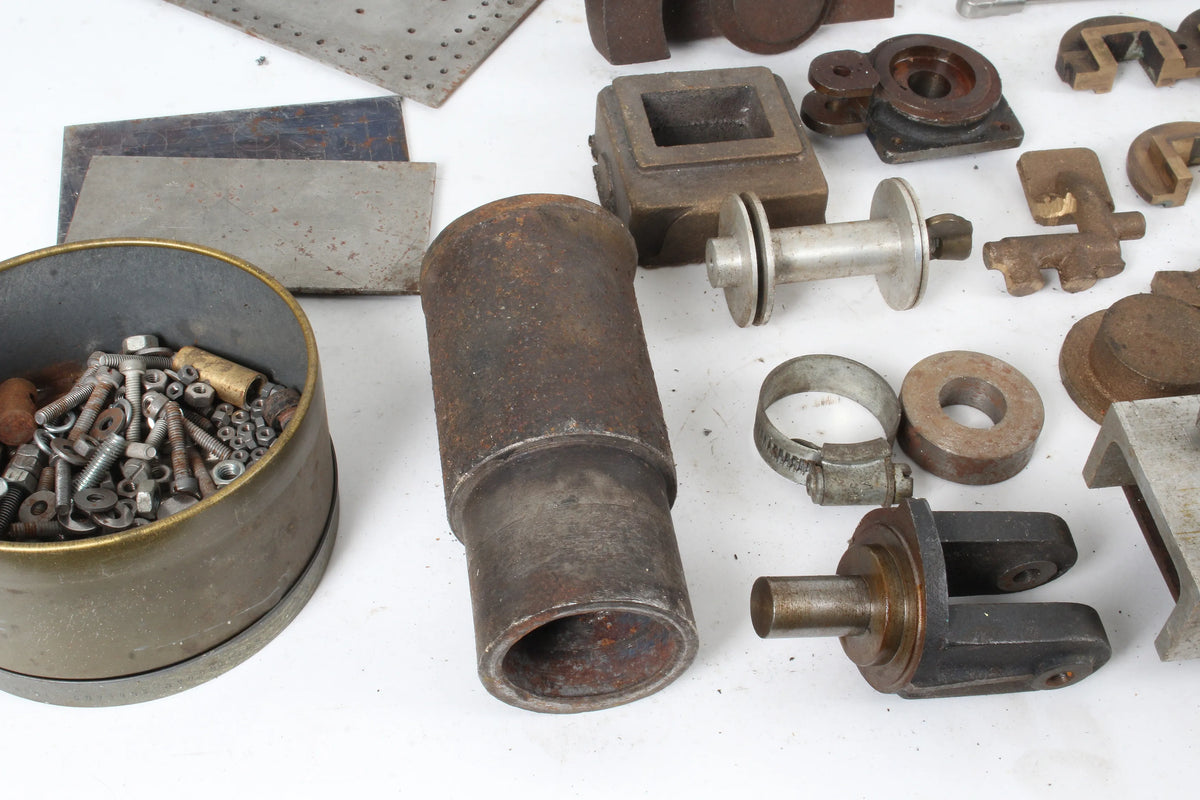 Part-built 1 1/2 inch scale Allchin agricultural engine
