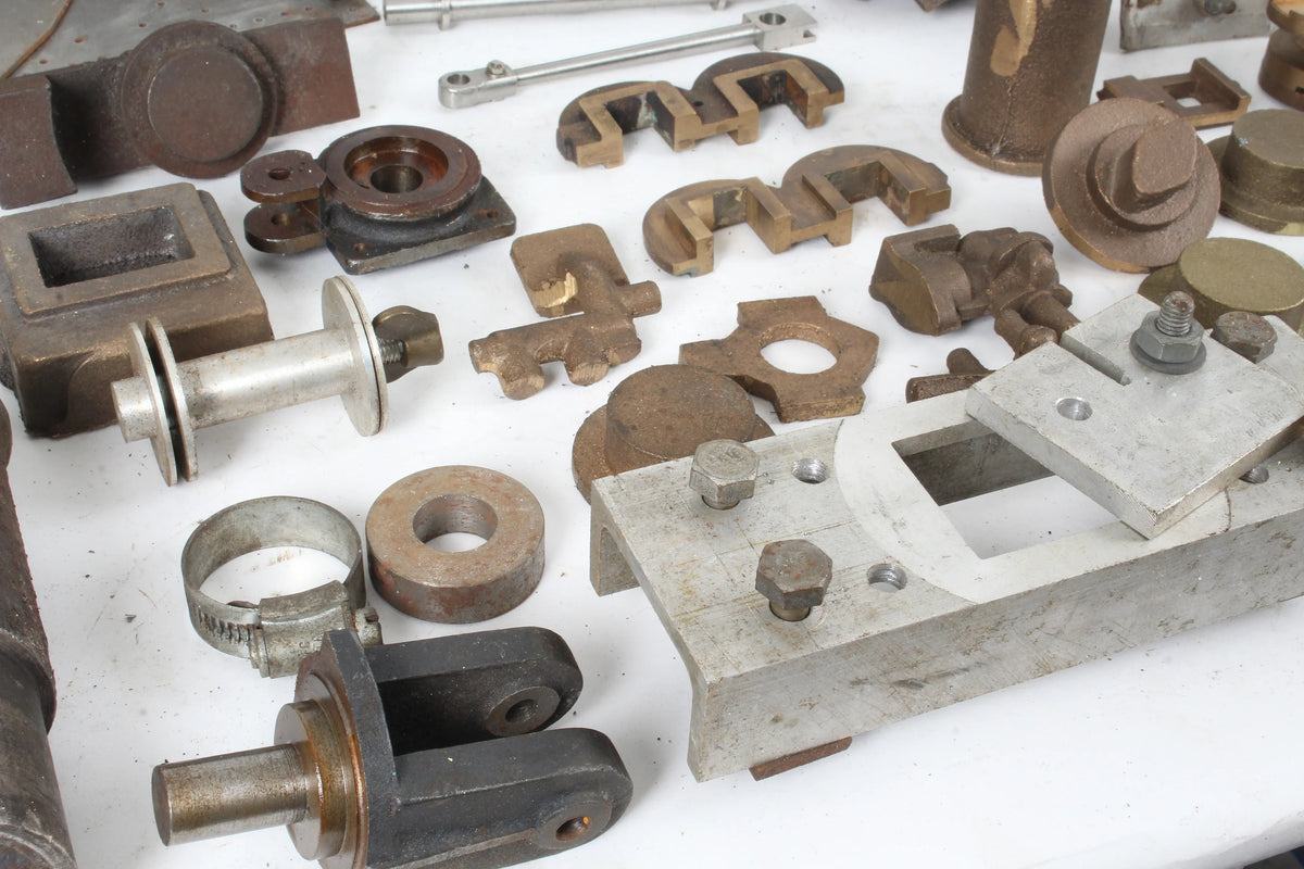Part-built 1 1/2 inch scale Allchin agricultural engine