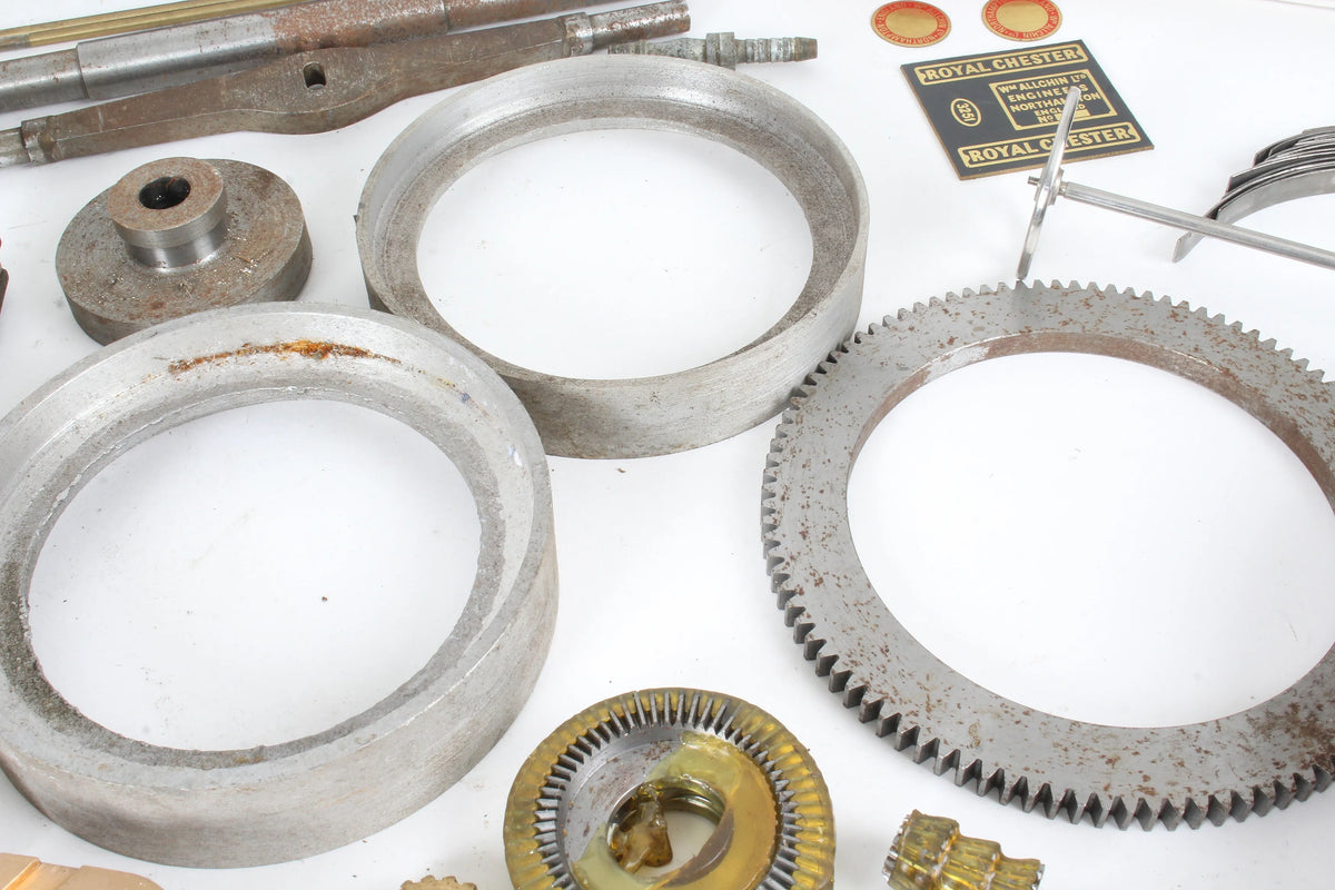 Part-built 1 1/2 inch scale Allchin agricultural engine