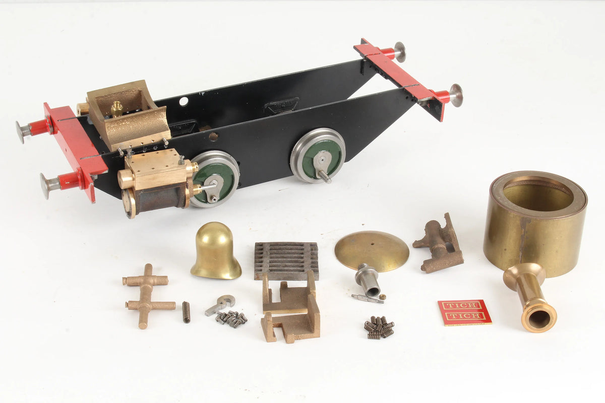 Part-built 3 1/2 inch gauge "Tich" 0-4-0T