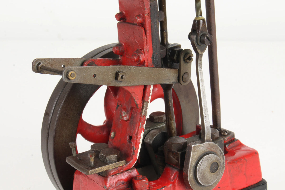 Vintage vertical engine