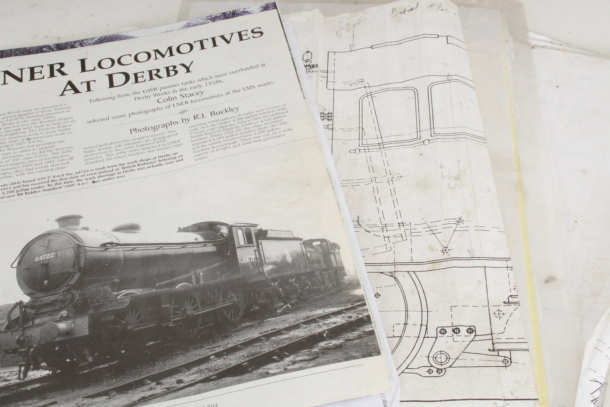 3 1/2 inch gauge LNER J39