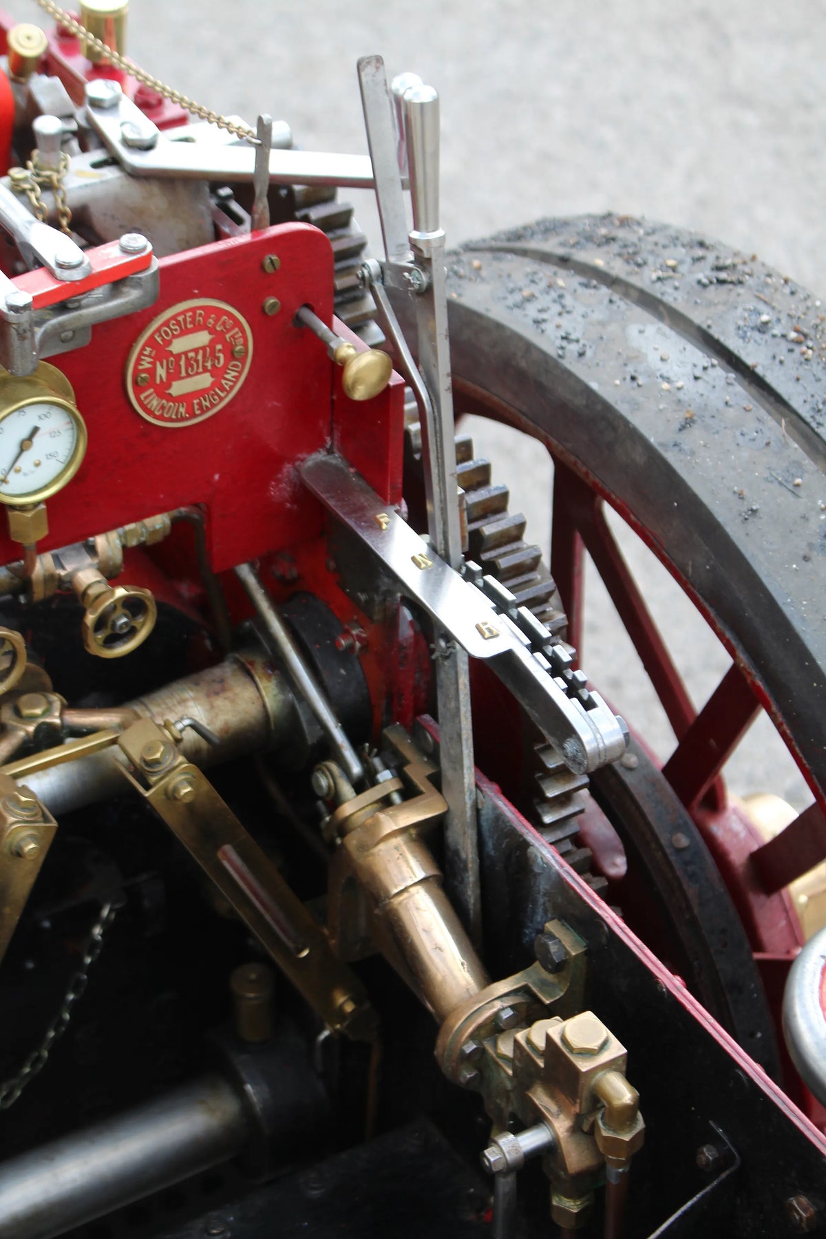 4 inch scale Foster agricultural engine