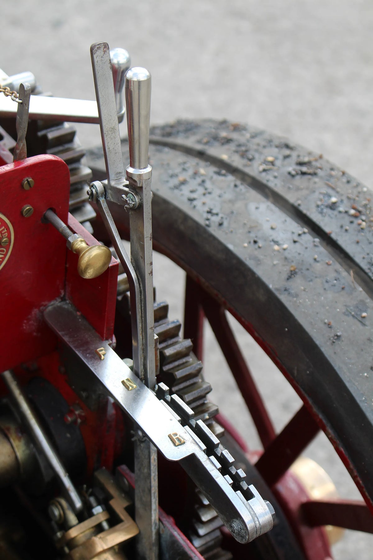 4 inch scale Foster agricultural engine