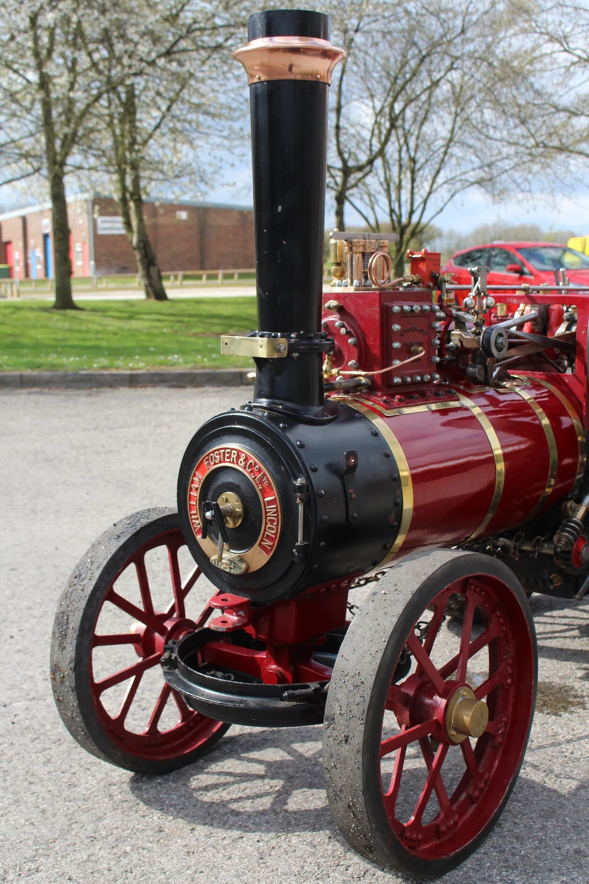 4 inch scale Foster agricultural engine