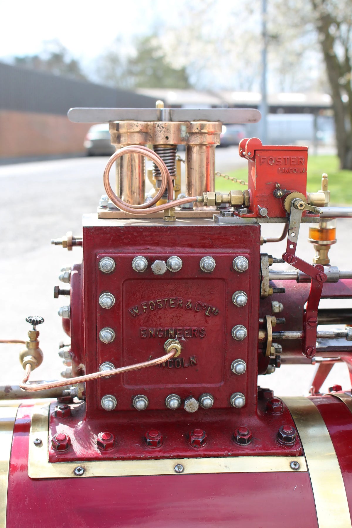 4 inch scale Foster agricultural engine