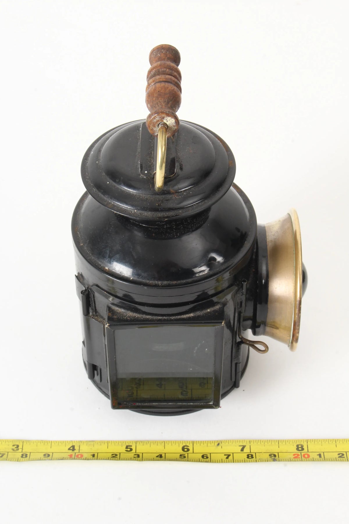 Pair of 4 inch scale traction engine headlamps