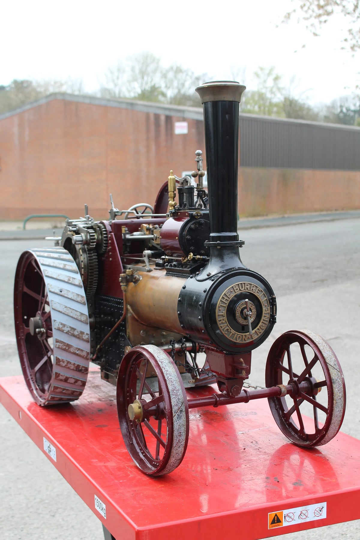 3 inch scale Burrell 6nhp agricultural engine