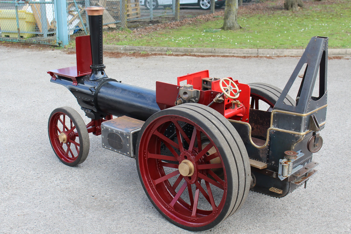 4 inch scale part-built Burrell 8nhp DCC Showmans engine