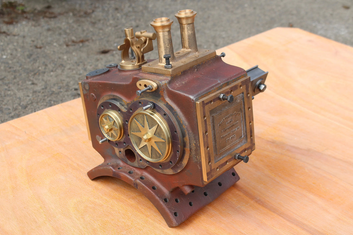 4 inch scale part-built Burrell 8nhp DCC Showmans engine