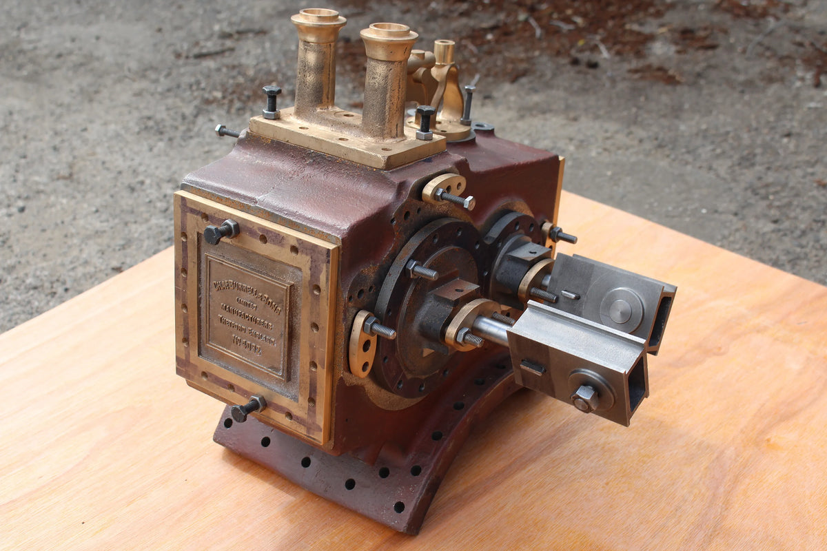 4 inch scale part-built Burrell 8nhp DCC Showmans engine