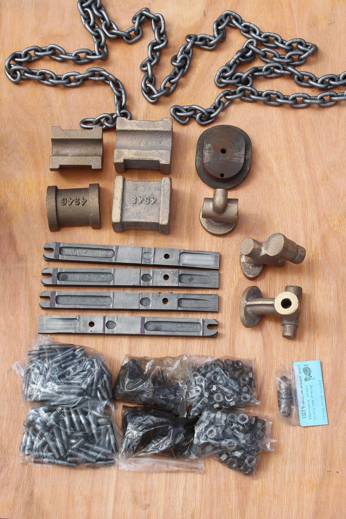 4 inch scale part-built Burrell 8nhp DCC Showmans engine