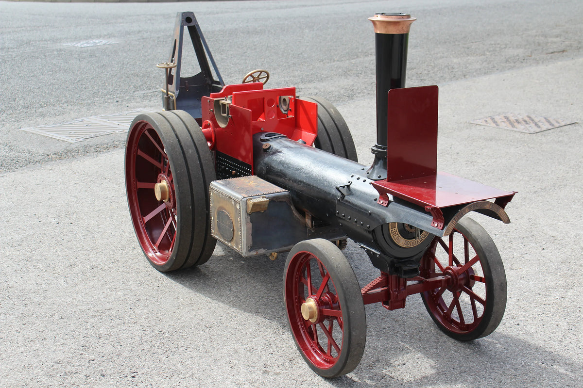 4 inch scale part-built Burrell 8nhp DCC Showmans engine