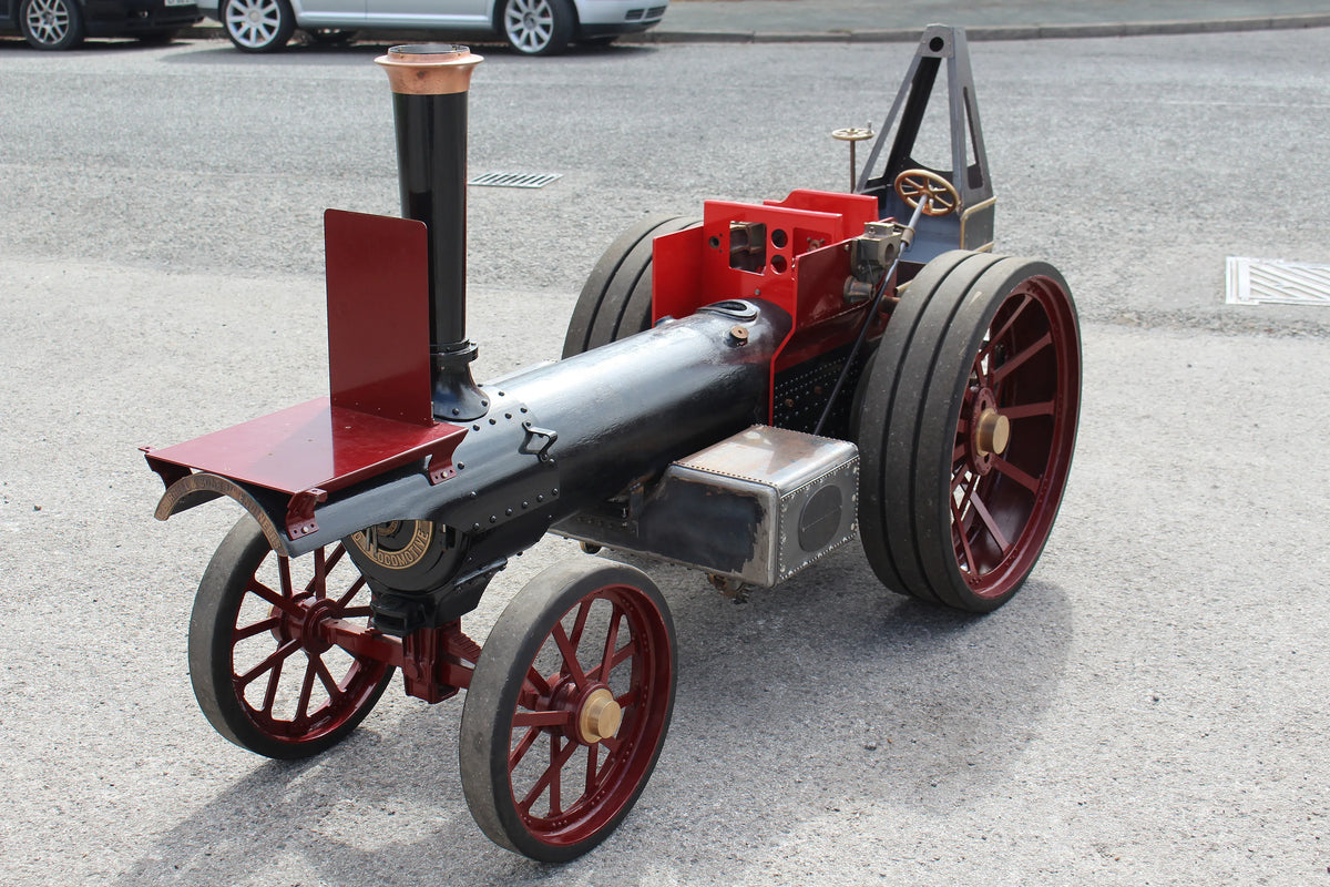 4 inch scale part-built Burrell 8nhp DCC Showmans engine
