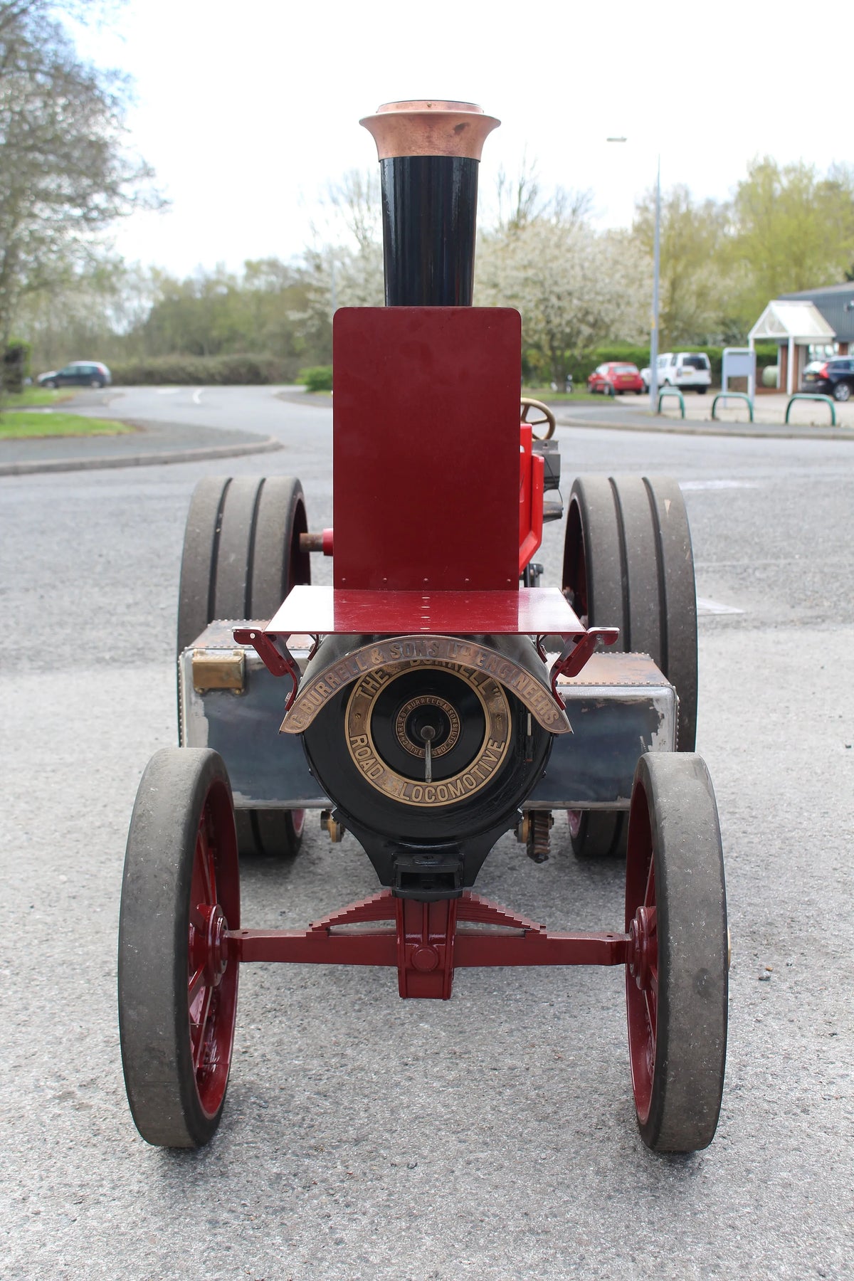 4 inch scale part-built Burrell 8nhp DCC Showmans engine