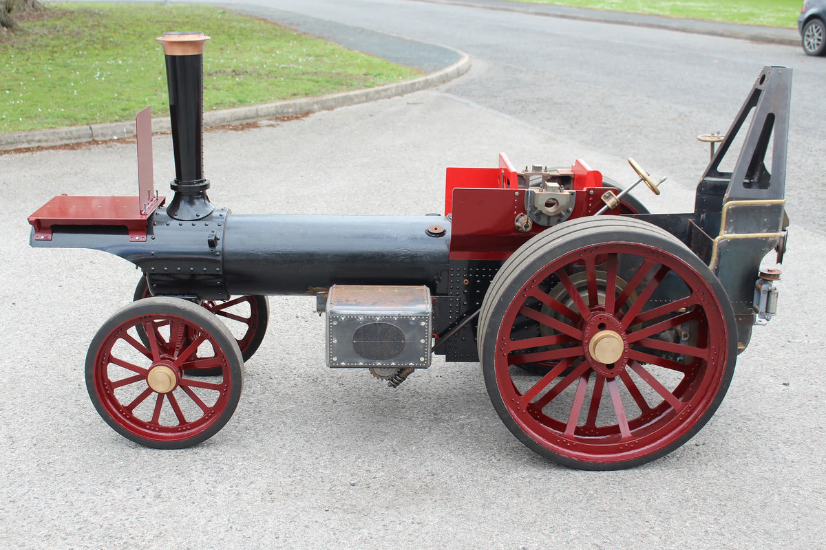 4 inch scale part-built Burrell 8nhp DCC Showmans engine